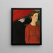 Deux sources - Gustave Van de Woestijne — framed artwork on a wall