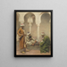 A game of checkers - Gustavo Simoni — framed artwork on a wall
