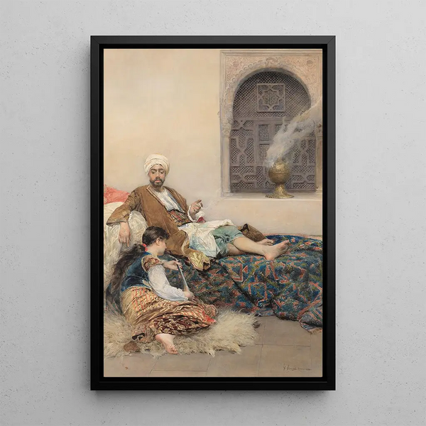 La favorite - Gustavo Simoni — framed artwork on a wall