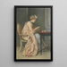 Anticipation - Gustavus Arthur Bouvier — framed artwork on a wall