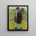 Study of a Highlander - Gustav Pillati — framed artwork on a wall