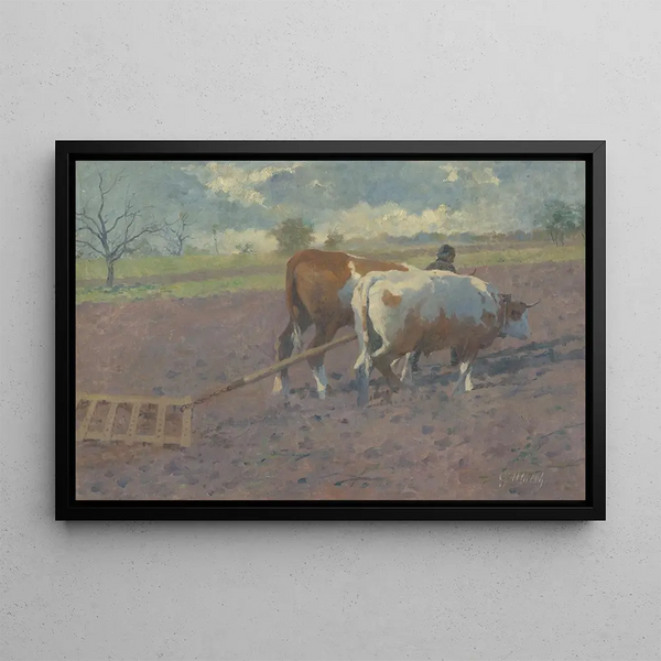 Brnenie II - Gustav Mahler — framed artwork on a wall