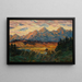 Shepherd with sheep - Gustav Mahler — framed artwork on a wall