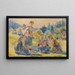 Children Playing - Gustav Mahler — framed artwork on a wall