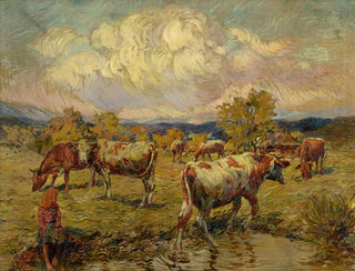 Cows Grazing - Gustav Mahler — artwork view