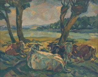 Cows at Rest - Gustav Mahler — artwork view