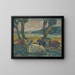 Cows at Rest - Gustav Mahler — framed artwork on a wall