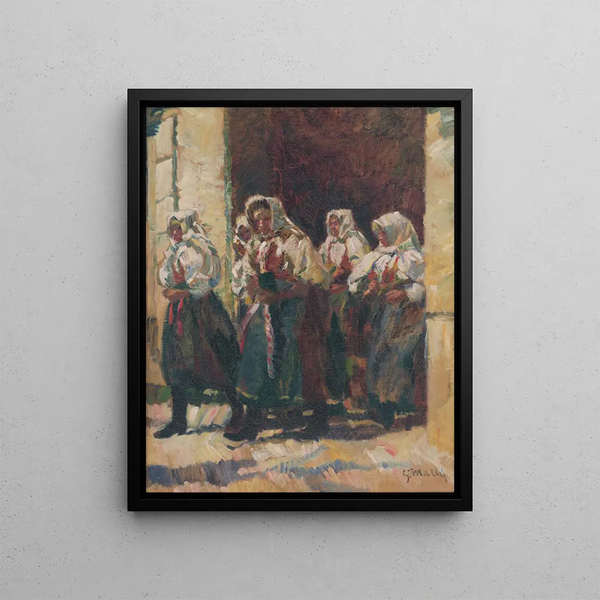 the Church - Gustav Mahler — framed artwork on a wall