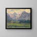 the Tatras - Gustav Mahler — framed artwork on a wall