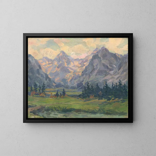 the Tatras - Gustav Mahler — framed artwork on a wall