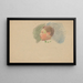 Head of Boy - Gustav Mahler — framed artwork on a wall