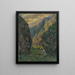 Vallée de Jurov - Gustav Mahler — framed artwork on a wall