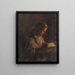 Letter from America - Gustav Mahler — framed artwork on a wall