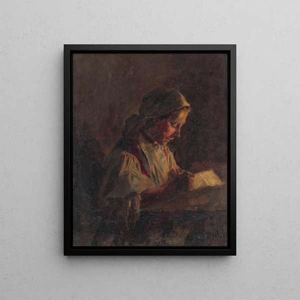 Letter from America - Gustav Mahler — framed artwork on a wall