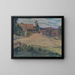 Landscape of Menguovce - Gustav Mahler — framed artwork on a wall