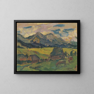 Motif de diar - Gustav Mahler — framed artwork on a wall