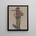 Mower - Gustav Mahler — framed artwork on a wall