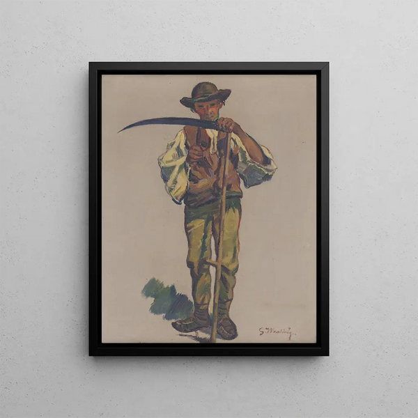 Mower - Gustav Mahler — framed artwork on a wall