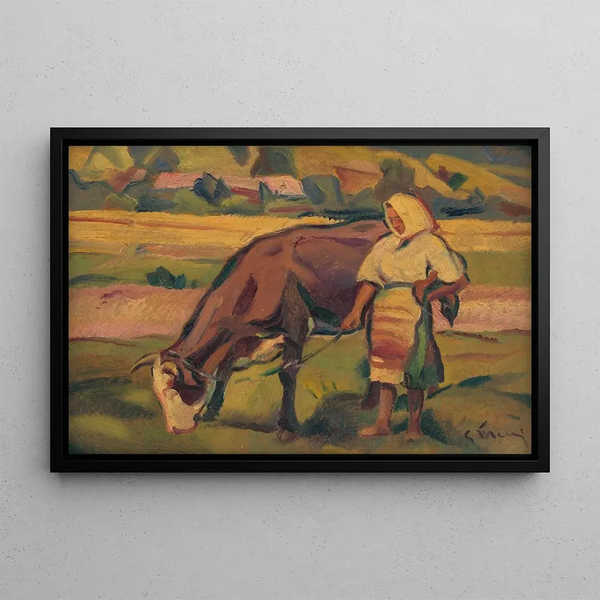 Na pai - Gustav Mahler — framed artwork on a wall