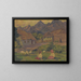 On the beach - Gustav Mahler — framed artwork on a wall