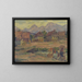 on a stream below the Tatras - Gustav Mahler — framed artwork on a wall