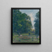 Park and Petržalka - Gustav Mahler — framed artwork on a wall