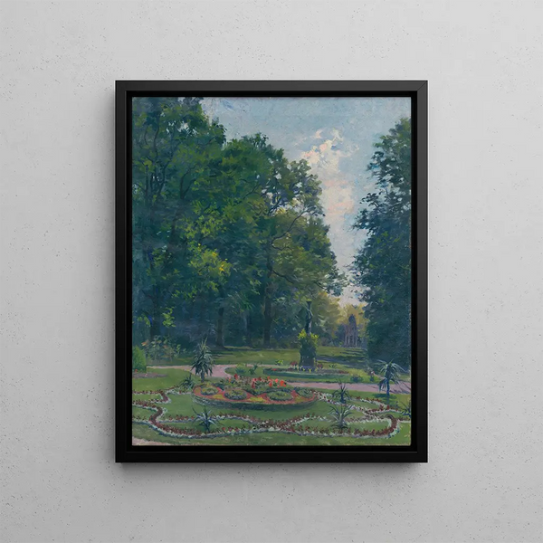 Park and Petržalka - Gustav Mahler — framed artwork on a wall