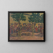 Market of Pezinok - Gustav Mahler — framed artwork on a wall