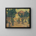 Reunion de prière près de Pezinok - Gustav Mahler — framed artwork on a wall