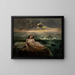 Waves of the Sea - Gustav Mahler — framed artwork on a wall