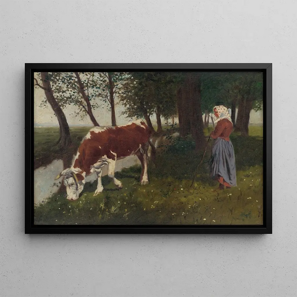 Bergère - Gustav Mahler — framed artwork on a wall