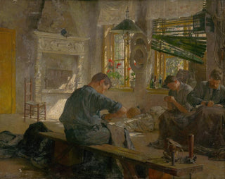 Shipbuilders Painting - Gustav Mahler — artwork view