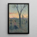 Silent Prayer on a Tomb - Gustav Mahler — framed artwork on a wall