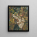 Small Nurse Painting - Gustav Mahler — framed artwork on a wall