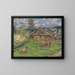 Spring in the Diary - Gustav Mahler — framed artwork on a wall
