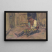 Study for the Painting Farrier - Gustav Mahler — framed artwork on a wall