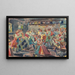 Étude pour le painting Mariage dans un village - Gustav Mahler — framed artwork on a wall