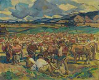 The Livestock Market at Hepa - Gustav Mahler — artwork view