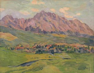 The Sub-Tatran Village of Menguovce - Gustav Mahler — artwork view