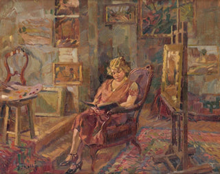 Visit in a workshop - Gustav Mahler — artwork view