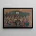 Festin de mariage, étude pour le tableau - Gustav Mahler — framed artwork on a wall