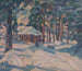Winter Mood Painting - Gustav Mahler — artwork view