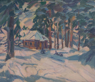 Winter Mood Painting - Gustav Mahler — artwork view
