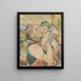Young Mother - Gustav Mahler — framed artwork on a wall