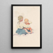 Young Nursemaid - Gustav Mahler — framed artwork on a wall