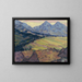Daytime motif painting - Gustav Mahler — framed artwork on a wall