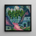 Gut Staberhof III - Ernst Ludwig Kirchner — framed artwork on a wall