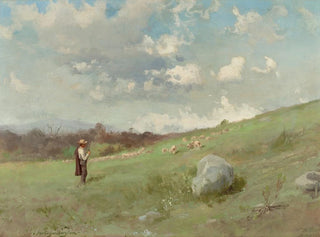 in the California Hills - Gutzon Borglum — artwork view