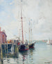 Quais d'East Gloucester - Guy Carleton Wiggins — artwork view