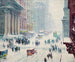 Fifth Avenue in Winter - Guy Carleton Wiggins — artwork view